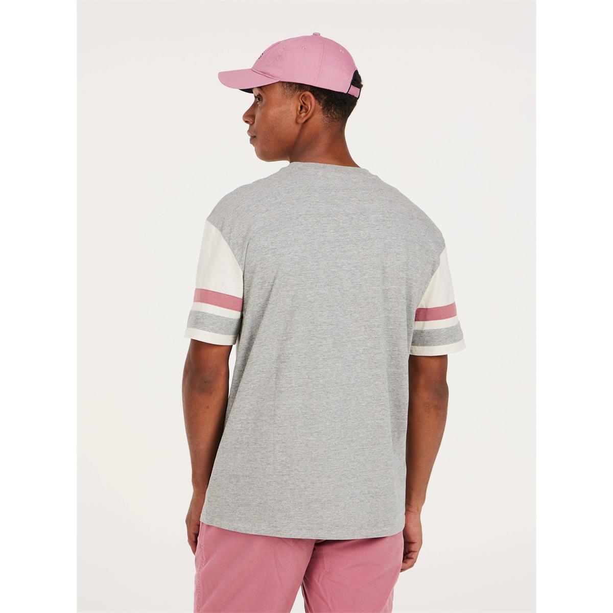 Protest Herren T-Shirt Taby Grau