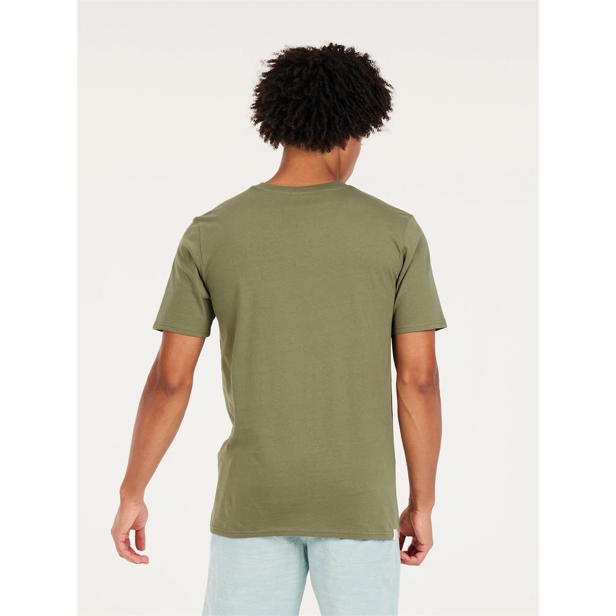 Protest Herren T-Shirt Stan Grün
