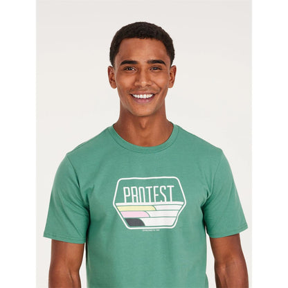 Protest Herren T-Shirt Stan Grün