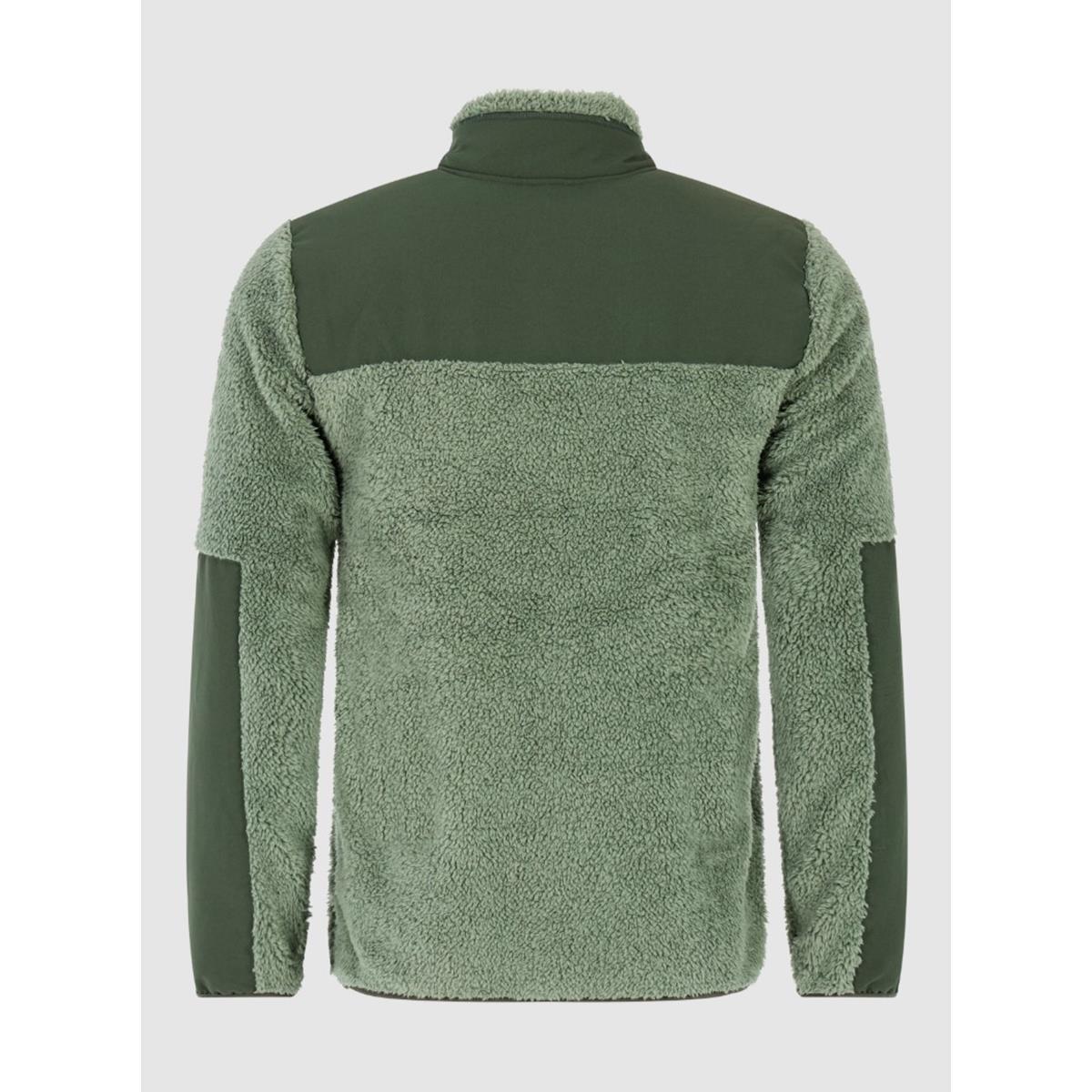 Protest Bleaker Men Outdoor Fleece Sweatjacke - Aspen Green