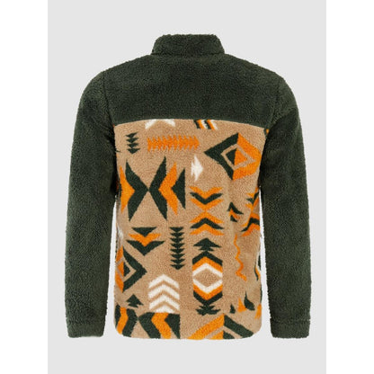 Protest Don Man Outdoor Fleece Sweatjacke - Kale Green