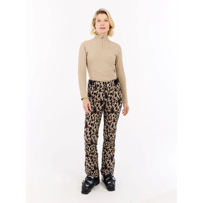 Protest Tuuli Woman Leopard Skihose - Bamboo Beige