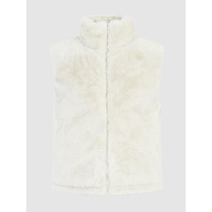 Protest Ponzo Woman Teddy Outdoor-Weste - Kit Offwhite