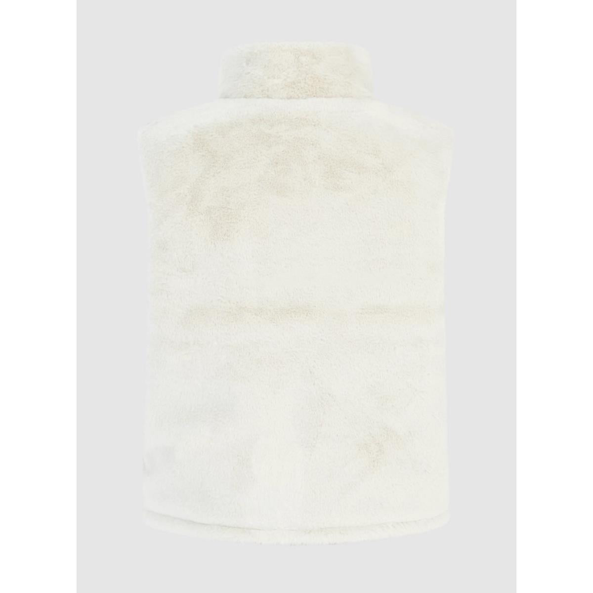 Protest Ponzo Woman Teddy Outdoor-Weste - Kit Offwhite