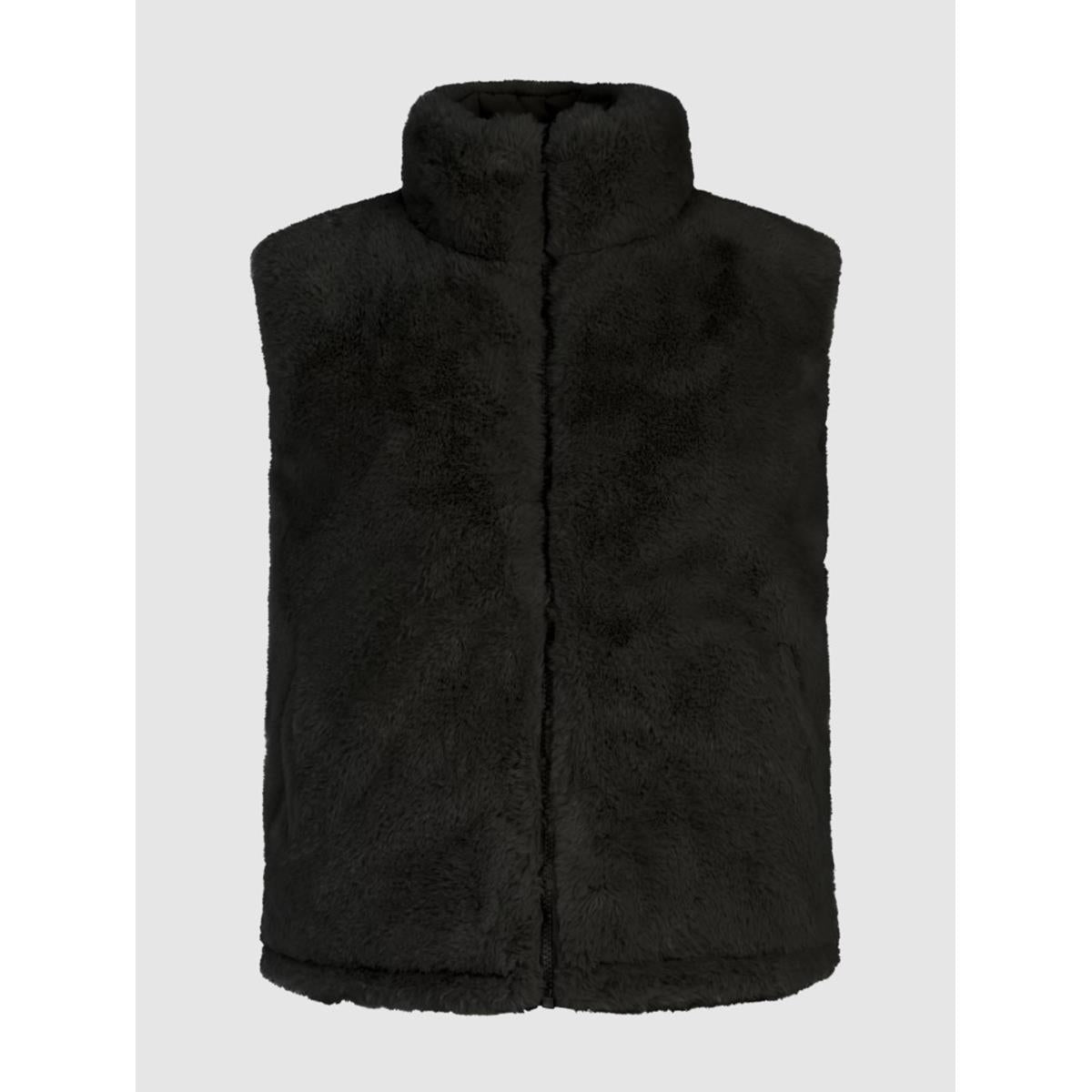 Protest Ponzo Woman Teddy Outdoor-Weste - Anthra Gray