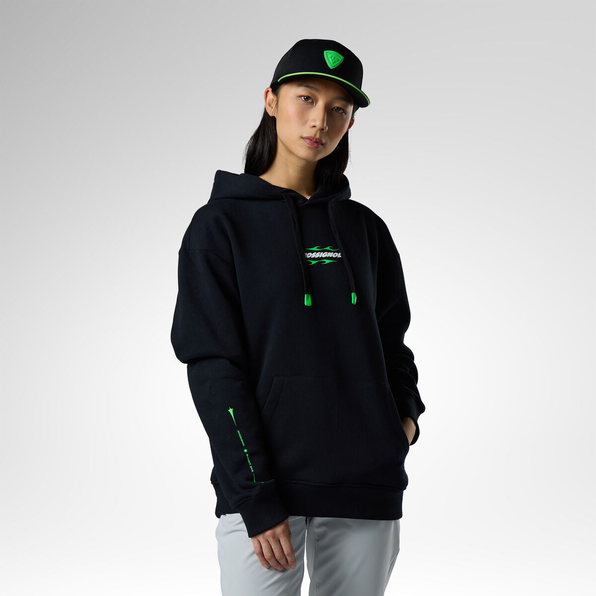 Super Project Hoodie black