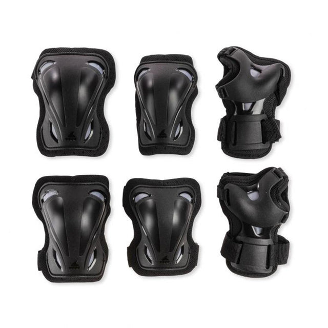 Rollerblade Skate Gear 3 Pack Schoner-Set black Inliner Schutz