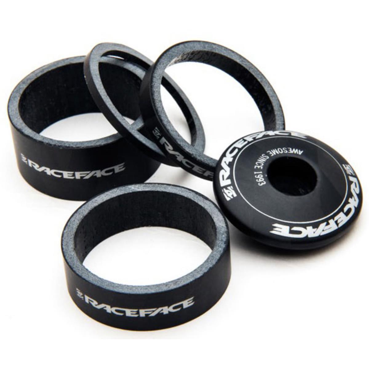 Race Face Headset Spacer Kit 1 1/8" Carbon