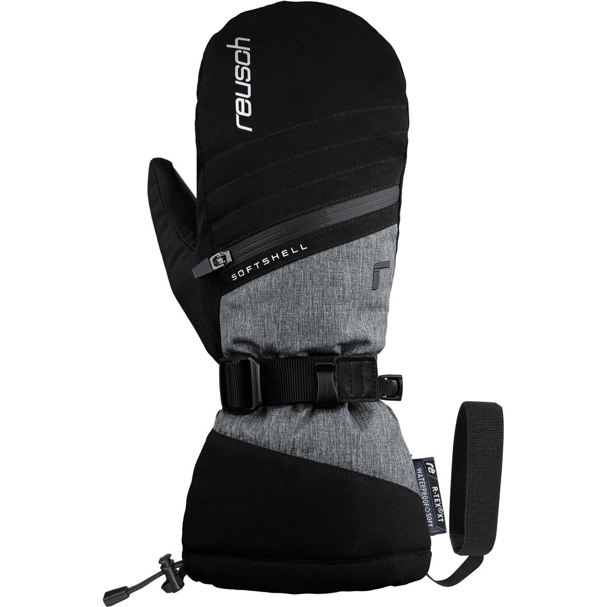 Reusch Demi T-Tex XT Mitten black grey melange