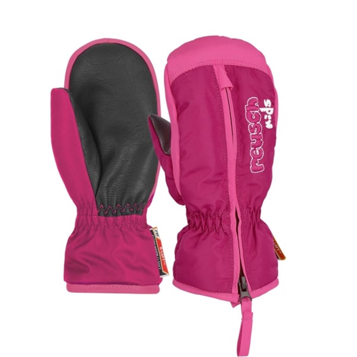 Reusch Ben Mitten fuchsia purple/knock pink