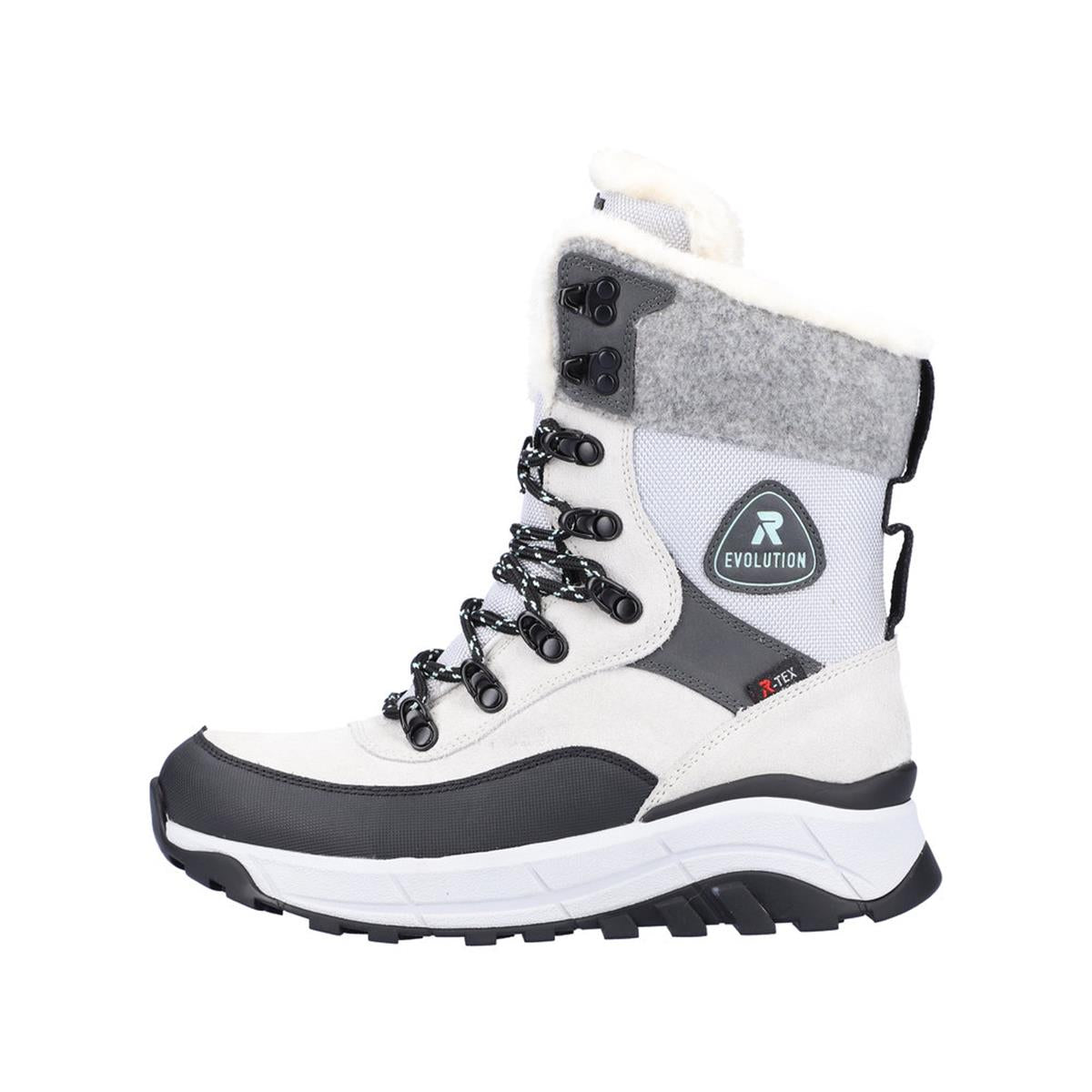 Rieker Winterstiefel Torere creamy-white black, Bild 2 von 4