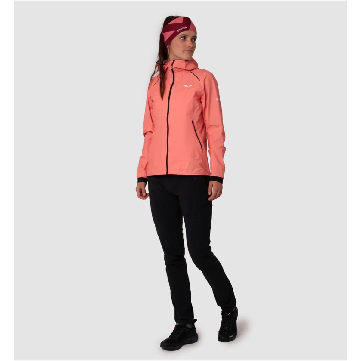 Salewa Pedroc 2.5L PTX Light latana pink Damen Regenjacke, Bild 3 von 4