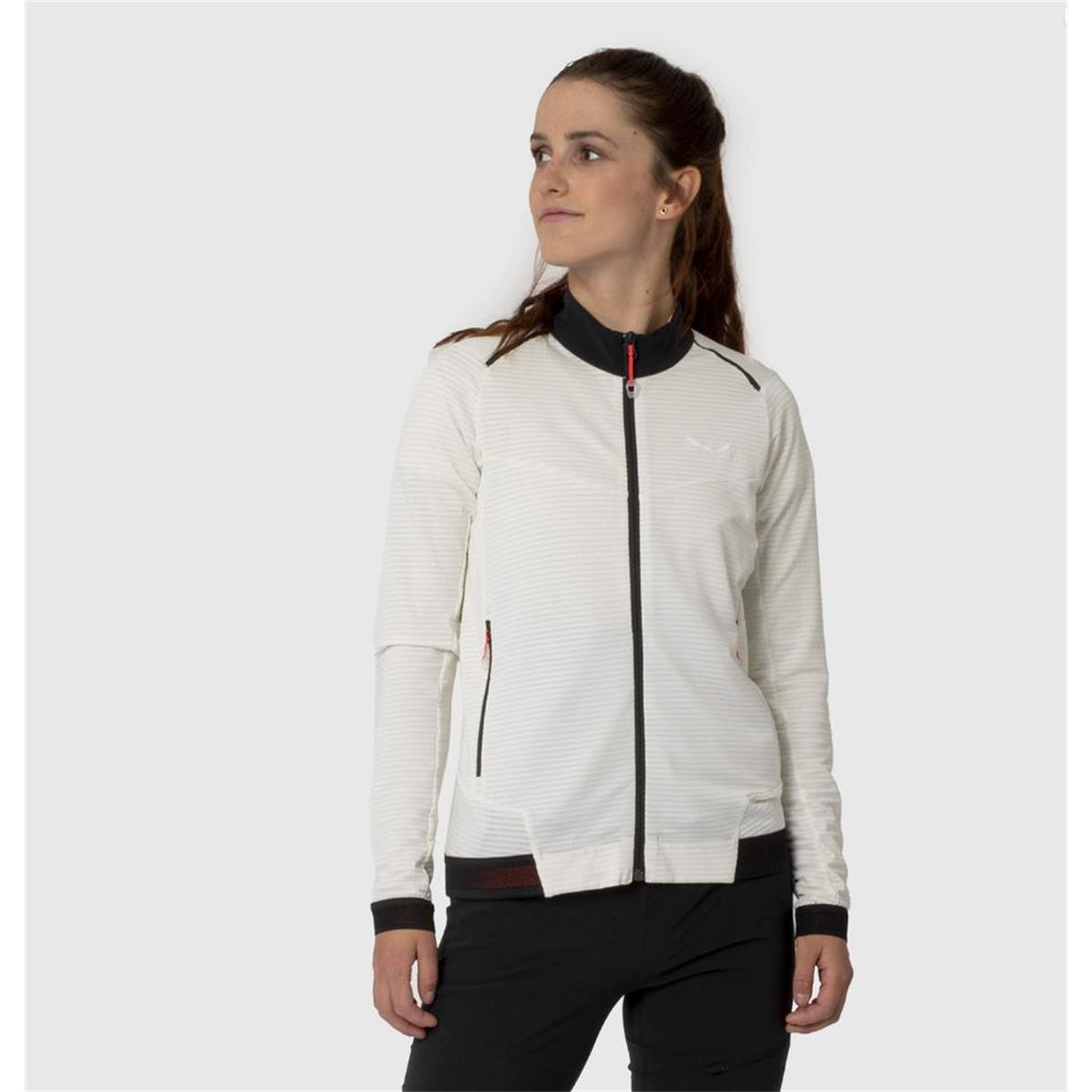 Salewa Pedroc PL 2 white Damen Powerstretch Jacke, image 3 of 5