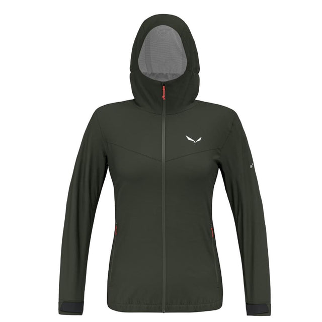 Salewa Puez Aqua 4 2.5L Powertex Jacke Damen / dark olive
