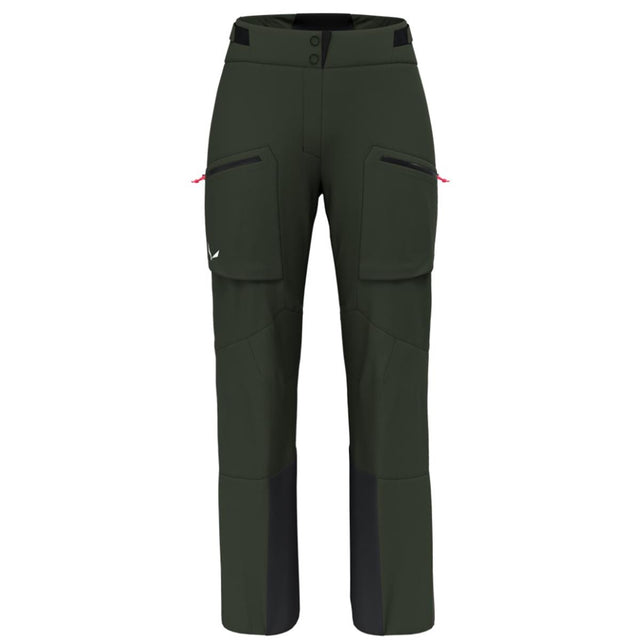 Salewa Sella 3L PTX Pant W dark olive Damen Hardshellhose