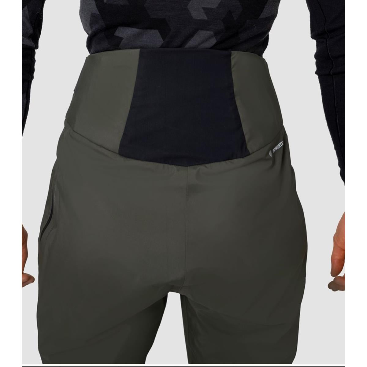 Salewa Sella 3L PTX Pant W dark olive Damen Hardshellhose, Bild 2 von 4