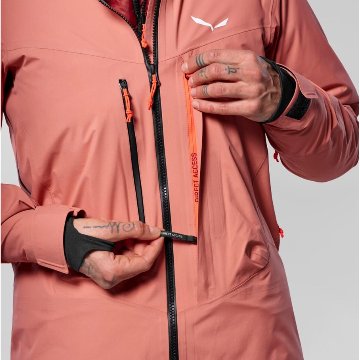 Salewa Sella 3 Layers Powertex Jacket Women desert pink, Bild 3 von 6