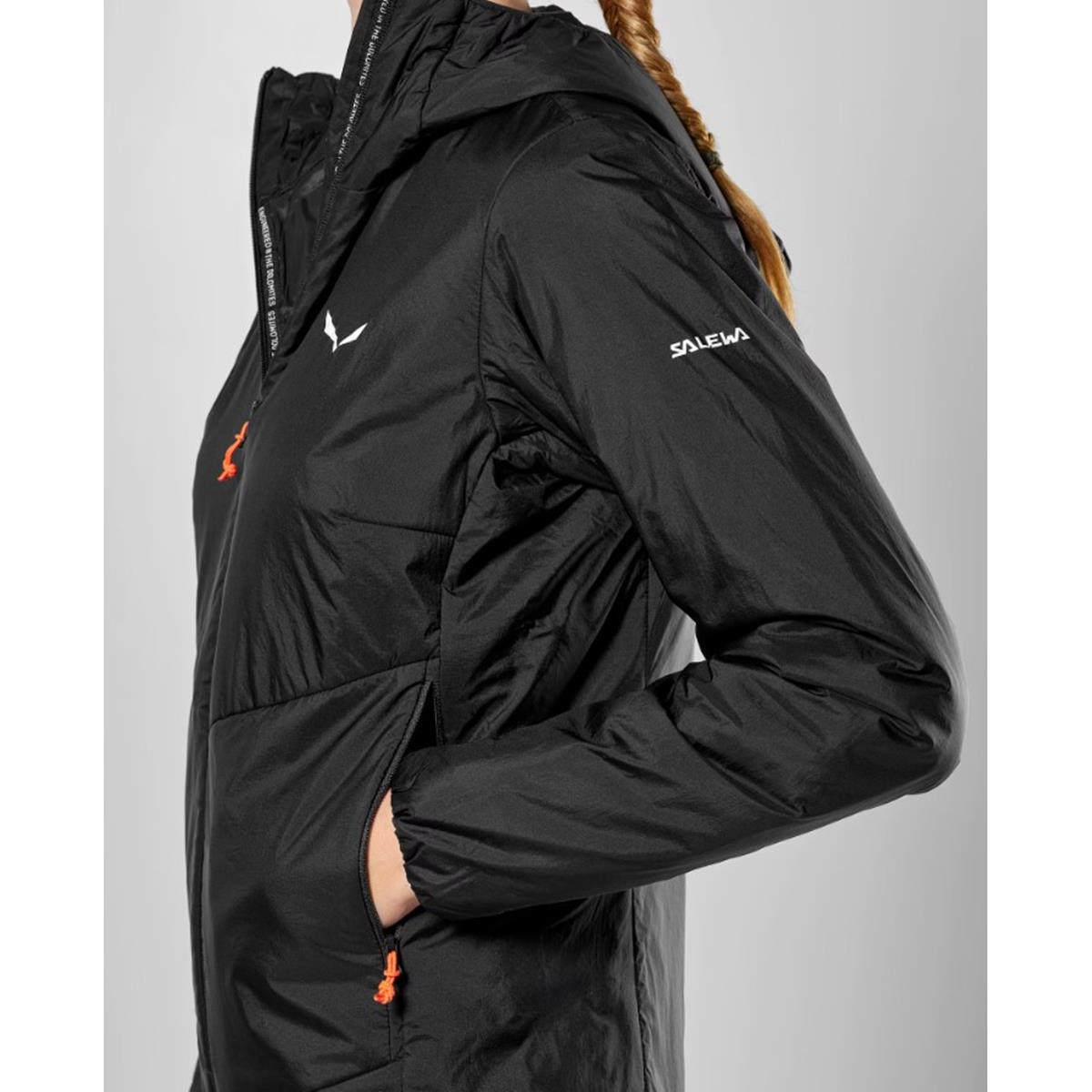 Salewa Puez Catinaccio 2 Tirolwool® Responsive Jacke Damen black out, Bild 4 von 5