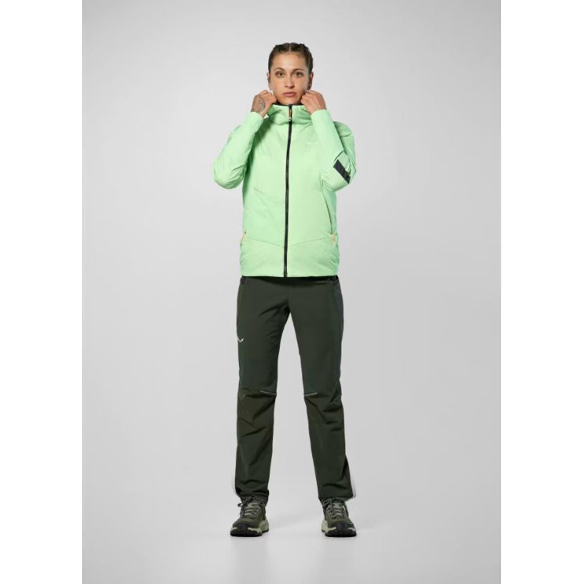 Salewa Pedroc Tirolwool® Air Hybrid Jacke Women pastel green, Bild 4 von 7