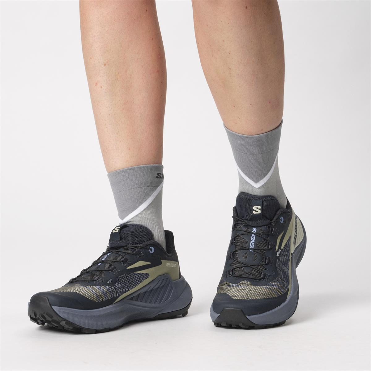 Salomon Genesis Women carbon grisaille aloe wash