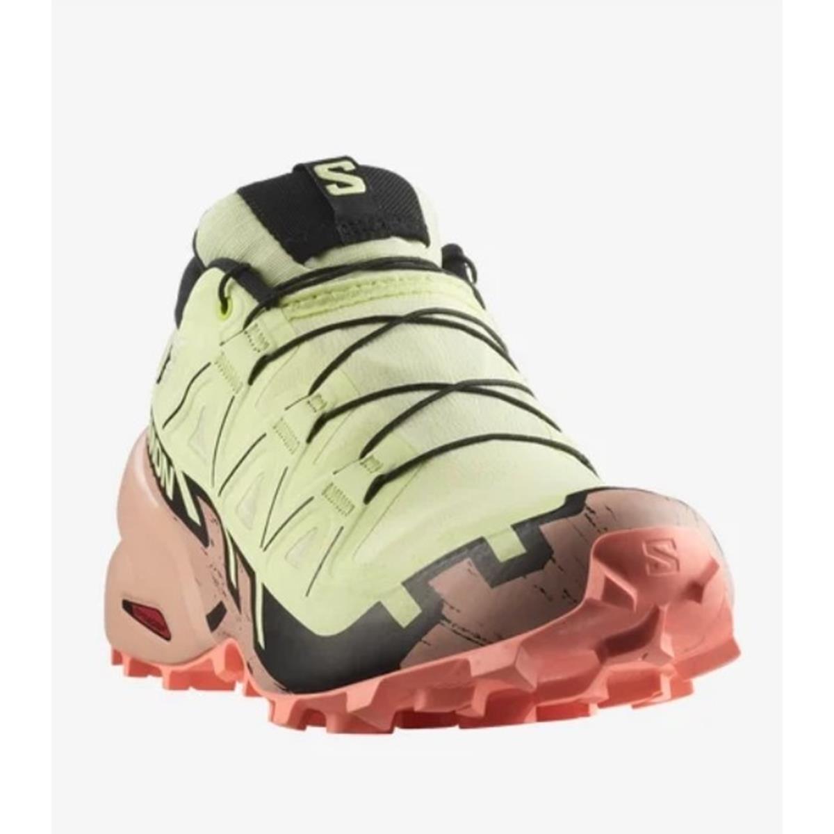 Salomon Speedcross 6 GTX Damen Lime Cream/ Mahogany Rose/ Black