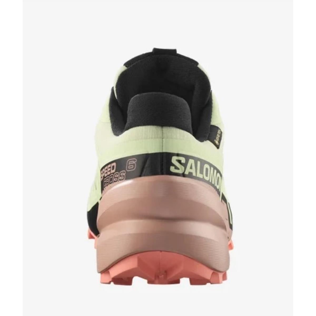 Salomon Speedcross 6 GTX Damen Lime Cream/ Mahogany Rose/ Black