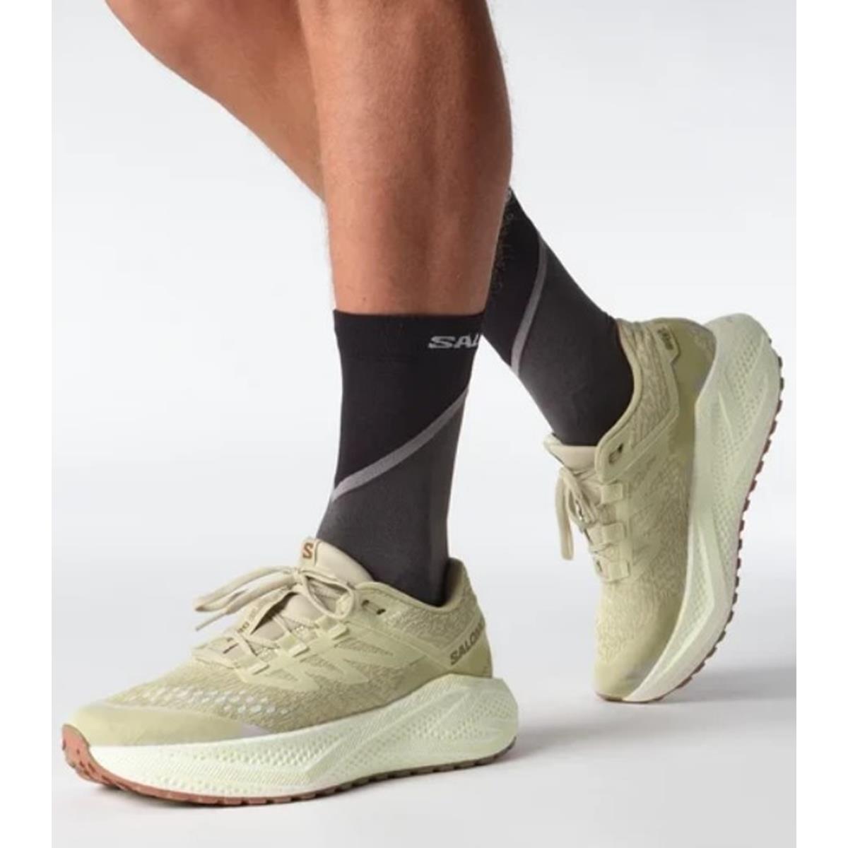 Salomon Aero Glide 3 Gravel Green Haze/ Vanilla Ice/ Russet, image 4 of 5