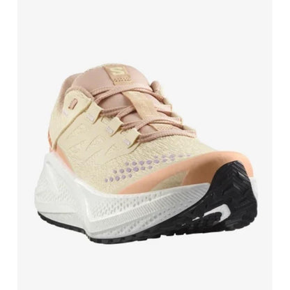 Salomon Aero Glide 3 Gravel Damen Shortbread/ White/ Fusion Coral
