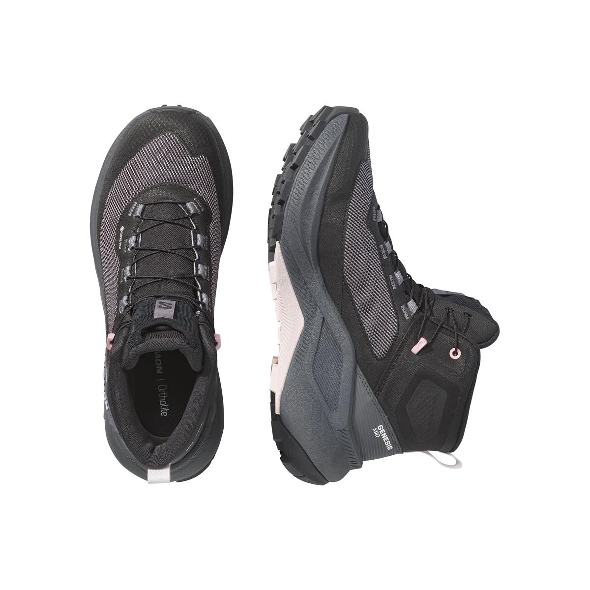 Salomon Genesis Mid GTX Women black dawn pink lilac ash, Bild 2 von 8