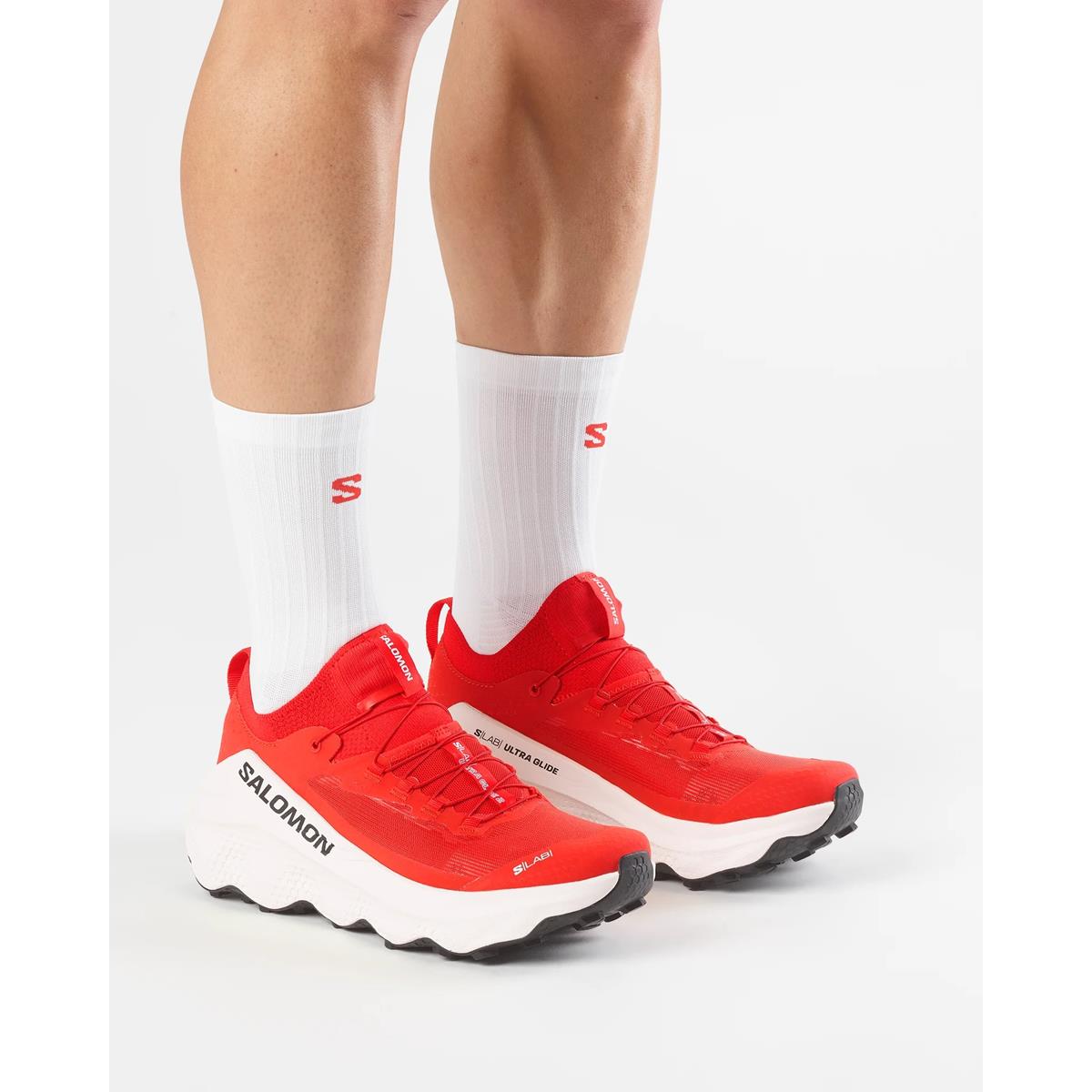 Salomon S/Lab Ultra Glide 2 Men fiery red vanilla ice, image 7 of 8