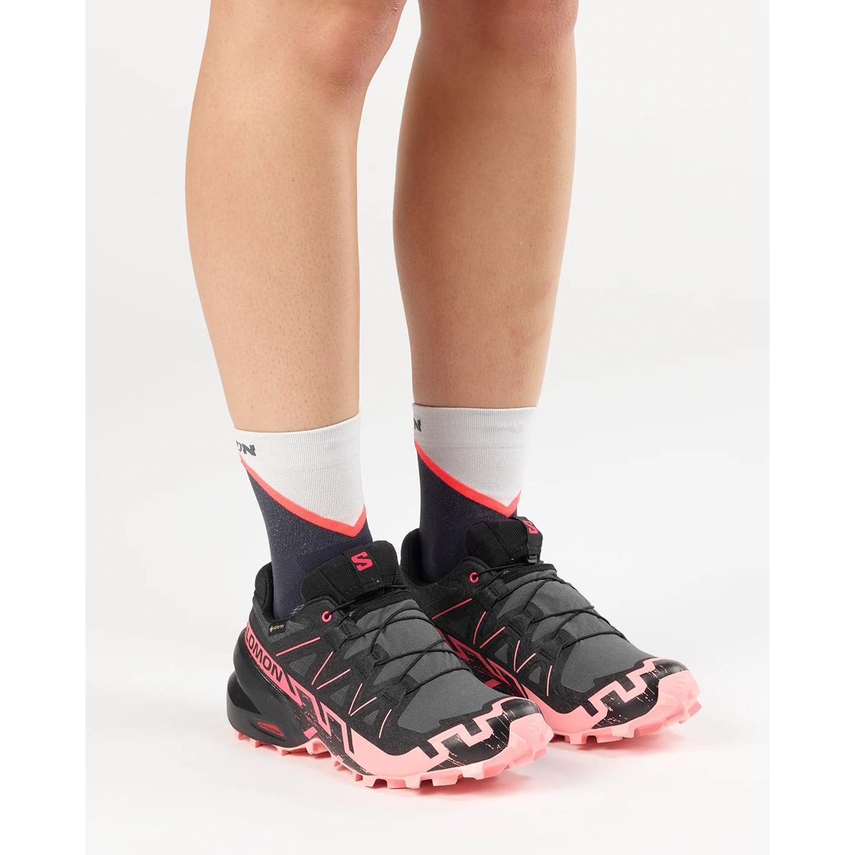 Salomon Speedcross 6 GTX Women nine iron black flamingo pink, Bild 7 von 8