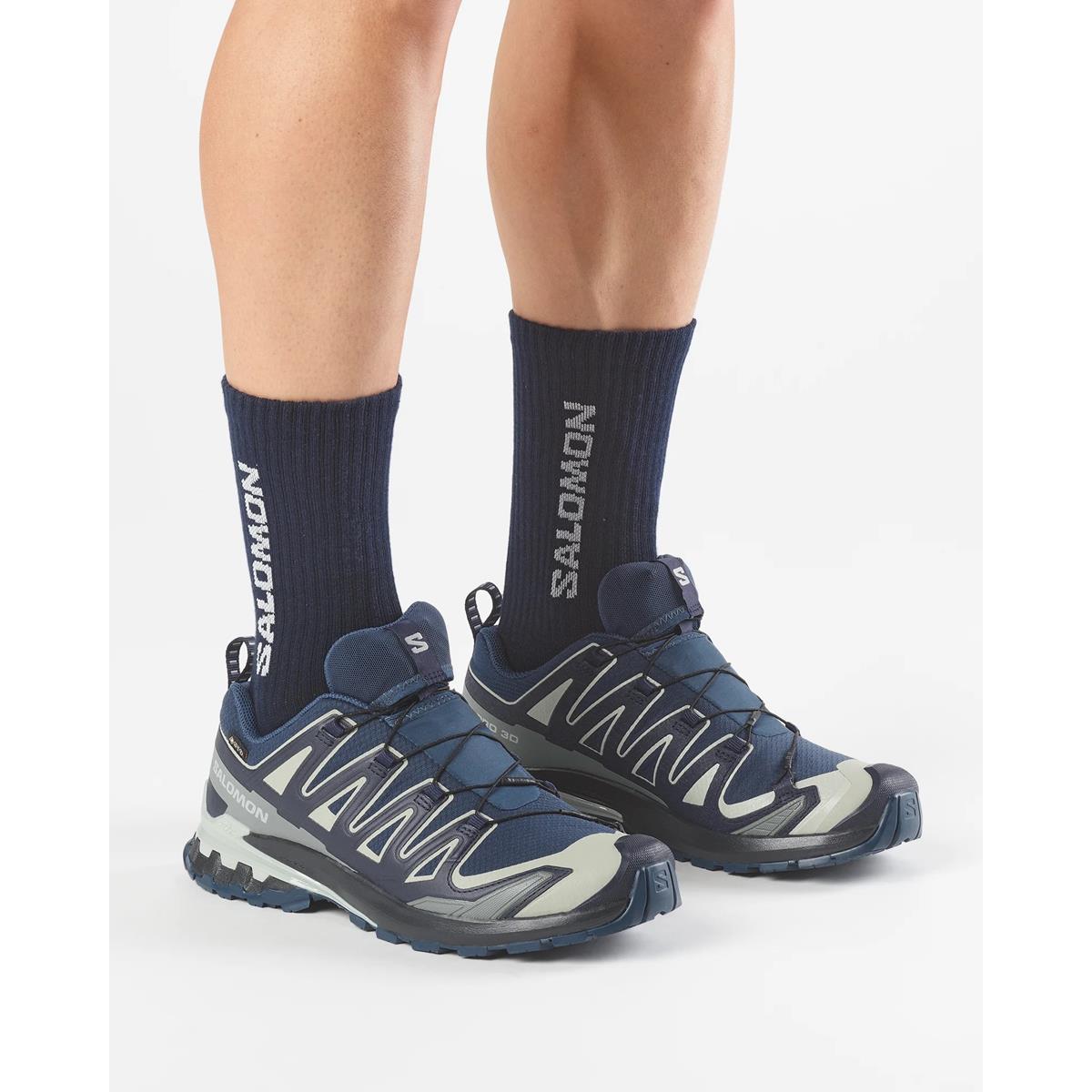 Salomon XA Pro 3D V9 GTX Men spellbound maritime blue wrought iron, Bild 7 von 8