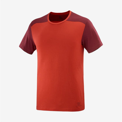 Salomon Essential Colorbloc fiery red / cabernet