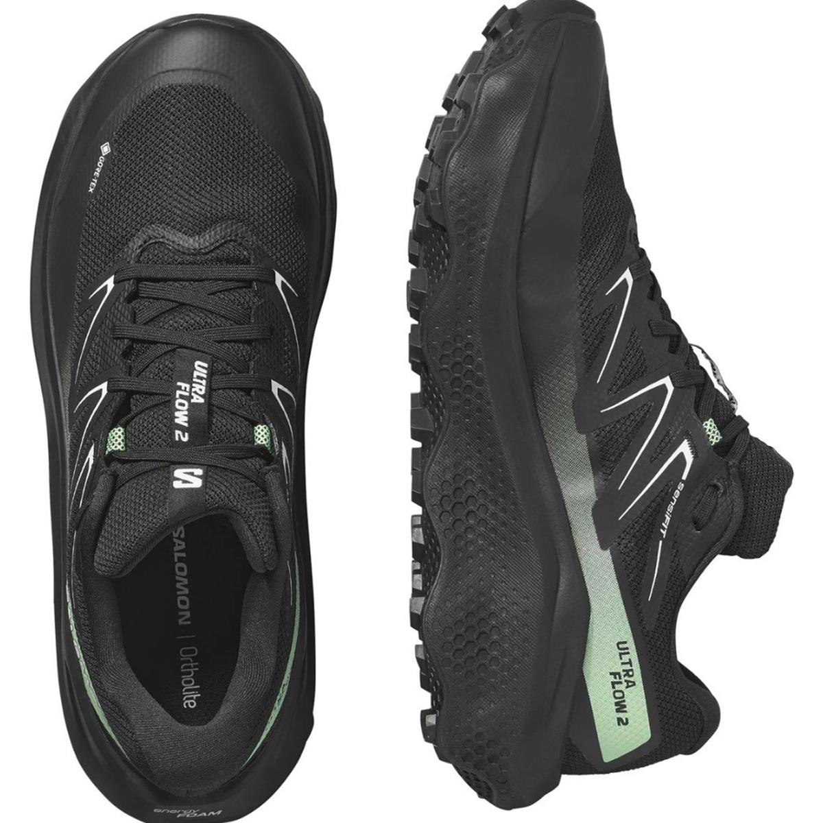 Salomon Ultra Flow 2 GTX - black/black/patina green, Bild 3 von 4