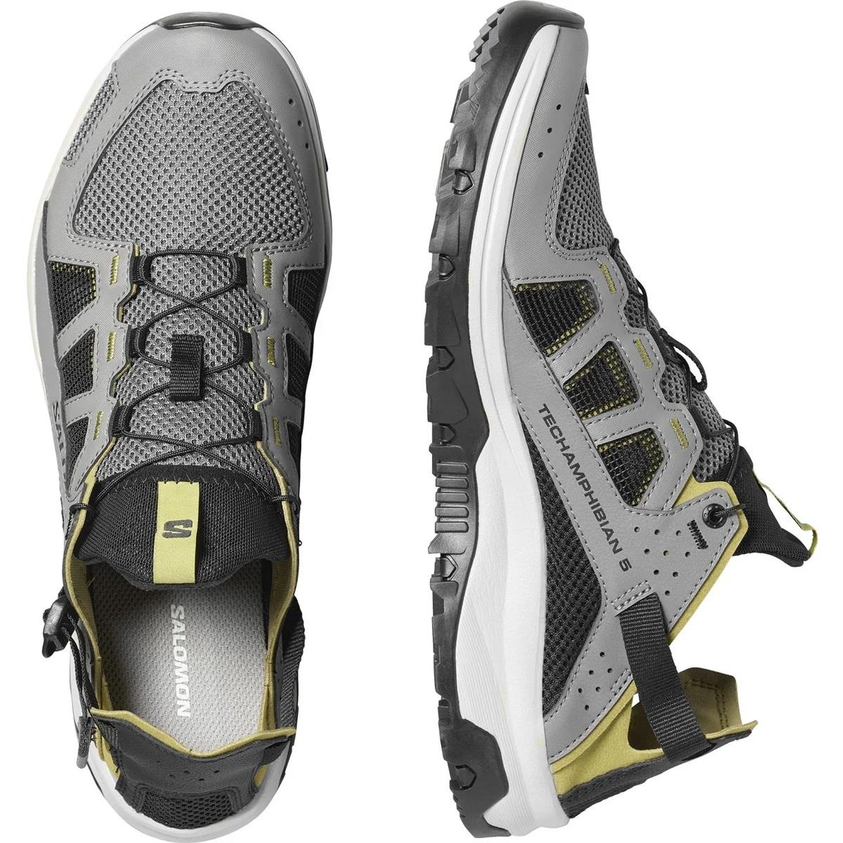 Salomon Techamphibian 5 Men castlerock willow black