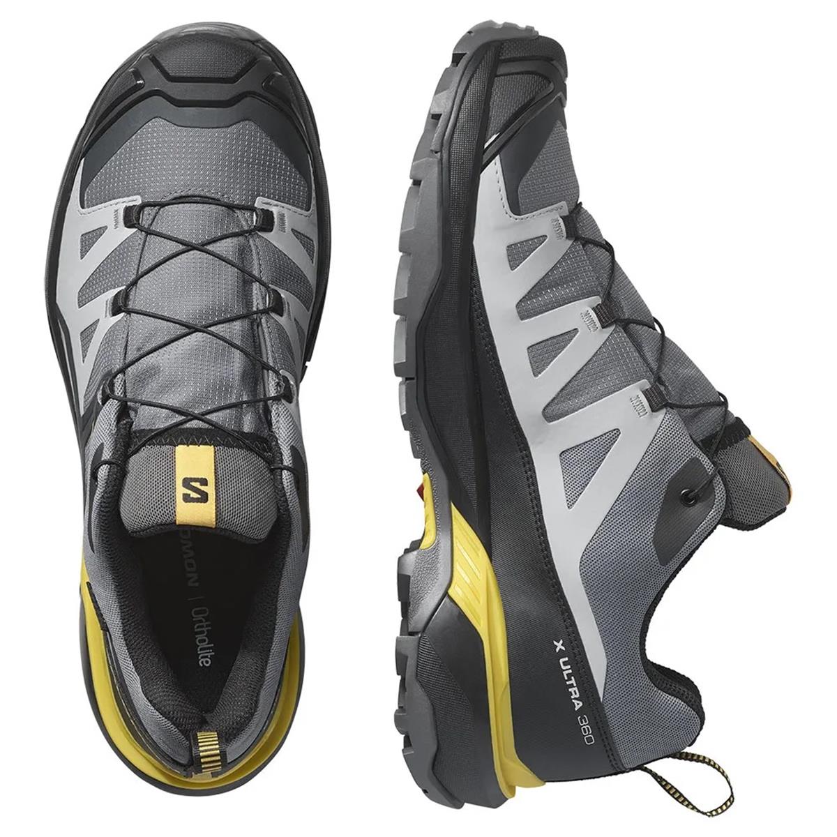Salomon X Ultra 360 GTX Castlerock Black Spicy Mustard