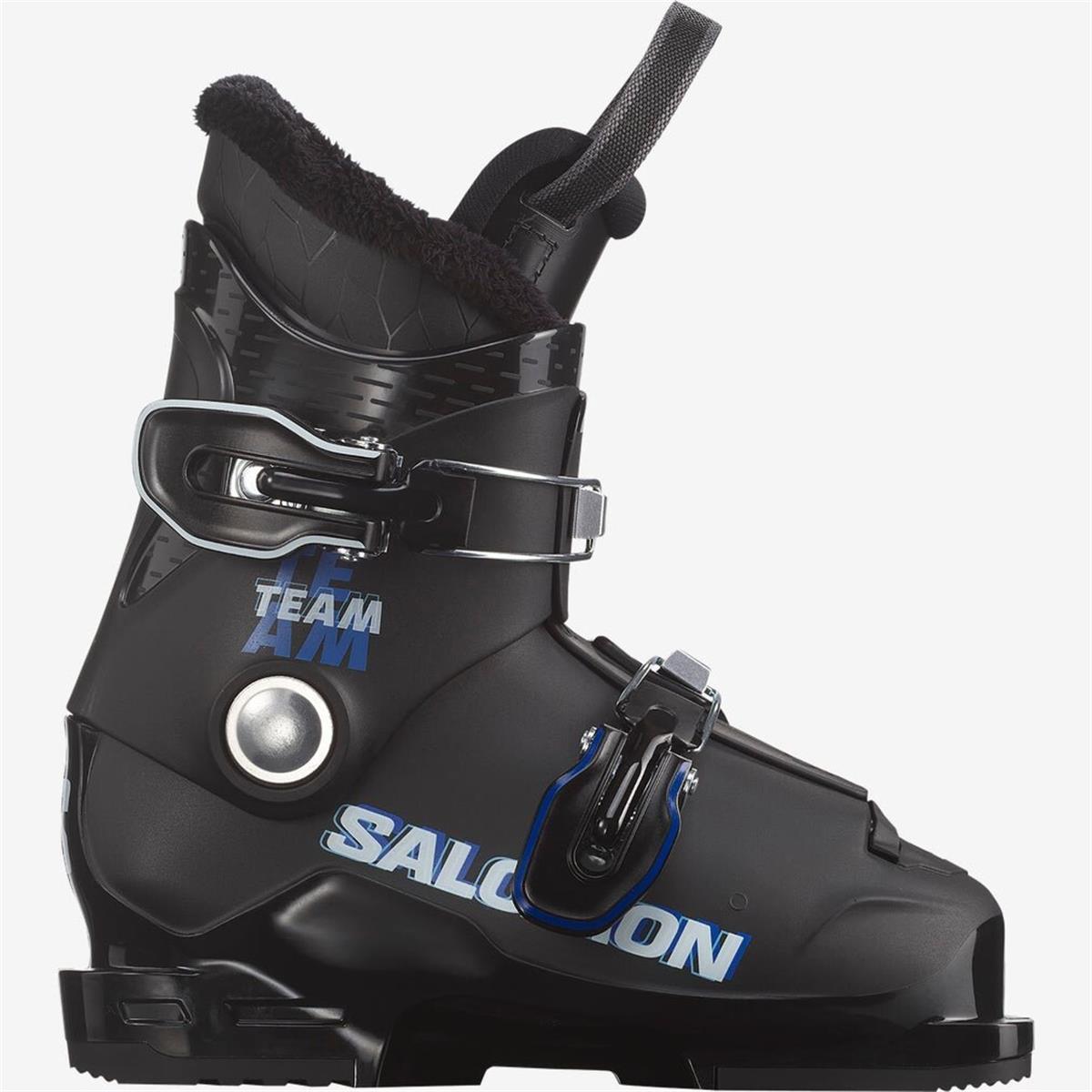 Salomon Alpinschuh Kinder Team T2 Black/ Race Blue/ White