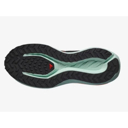 Salomon DRX DEFY GRVL Gravel-Laufschuhe Herren Black / Cherry Tomato / Bay