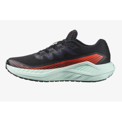 Salomon DRX DEFY GRVL Gravel-Laufschuhe Herren Black / Cherry Tomato / Bay