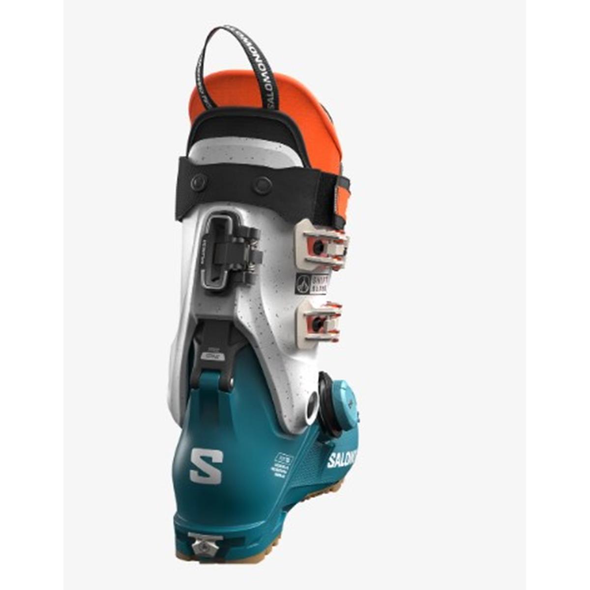 Salomon Shift Alpha Boa 120 All Mountain-Schuhe Herren Dragonfly / Siver Met. / Orange Tiger