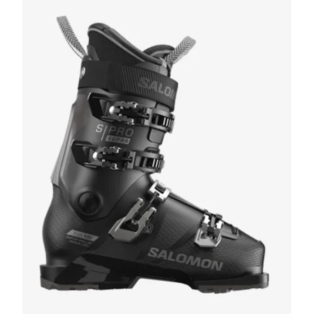 Salomon S Pro Supra 100 All Mountain-Schuhe Herren Black / Dark Grey Met.