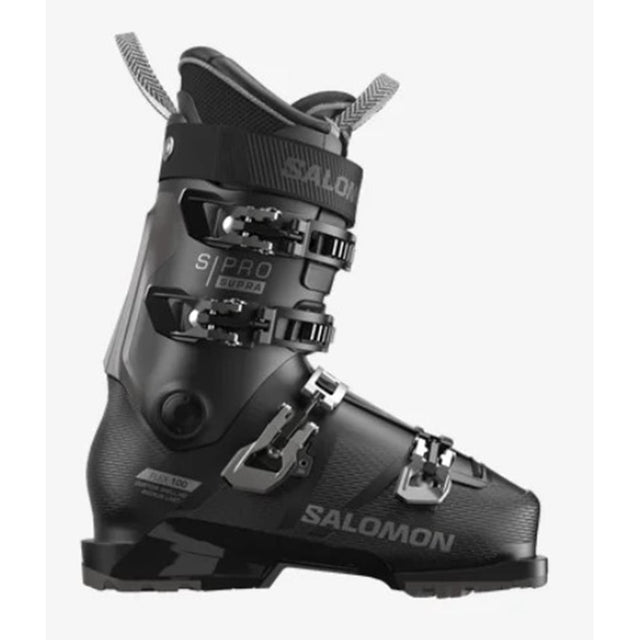 Salomon S Pro Supra 100 All Mountain-Schuhe Herren Black / Dark Grey Met.