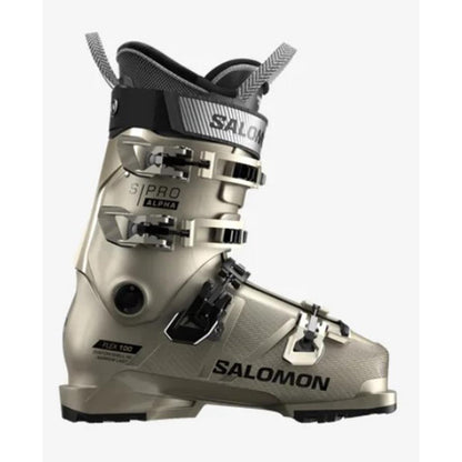 Salomon S pro Alpha 100 Pistenschuhe Damen Light Bronze Met. / Black