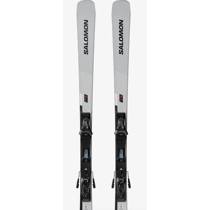 Salomon S / MAX 12 (AND MI12) Pisten-Ski-Set, Unisex Silver Met. / Black / White