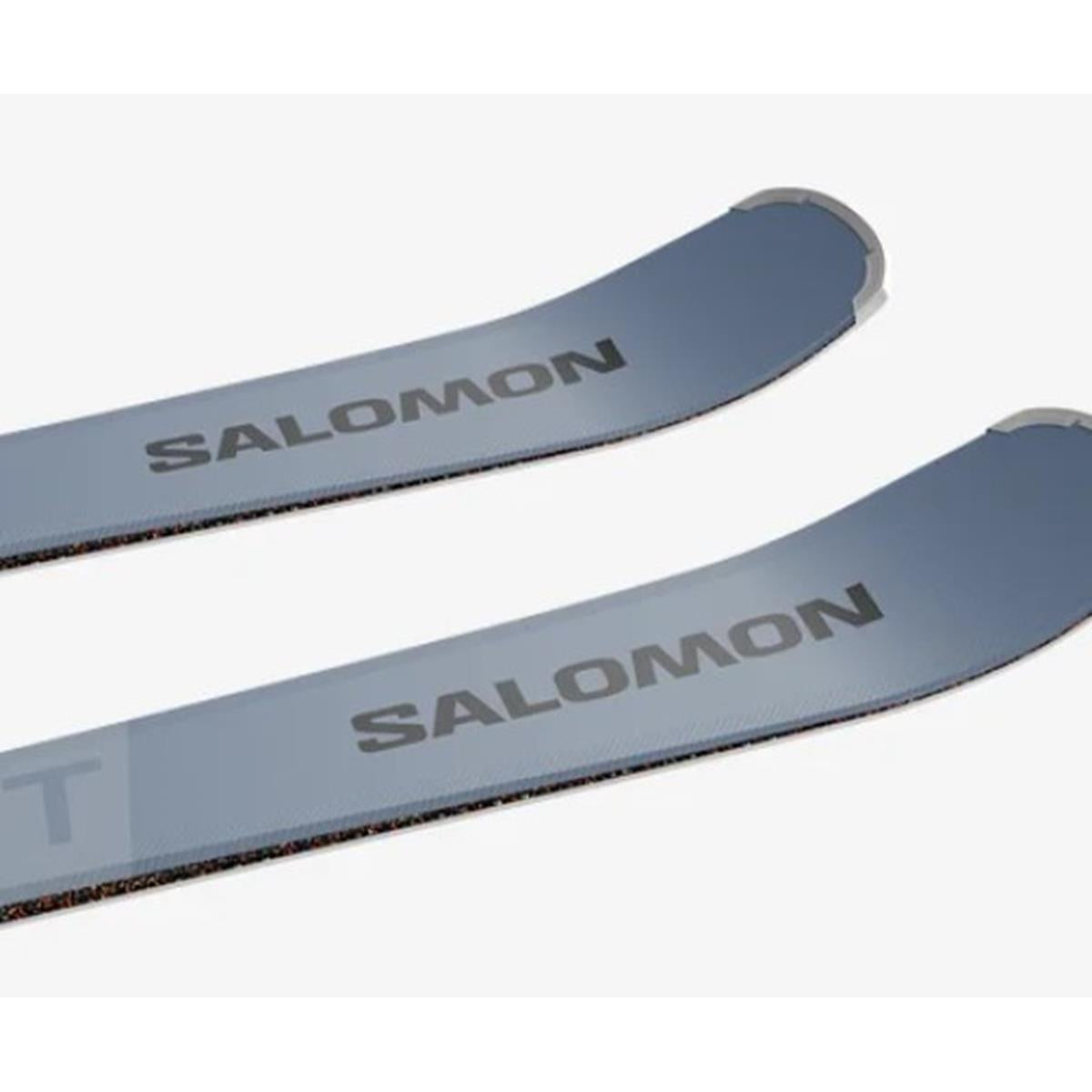 Salomon S/MAX 10 XT (and MI12) Pisten-Ski-Set, Unisex Copen Blue / Black / Neon Red