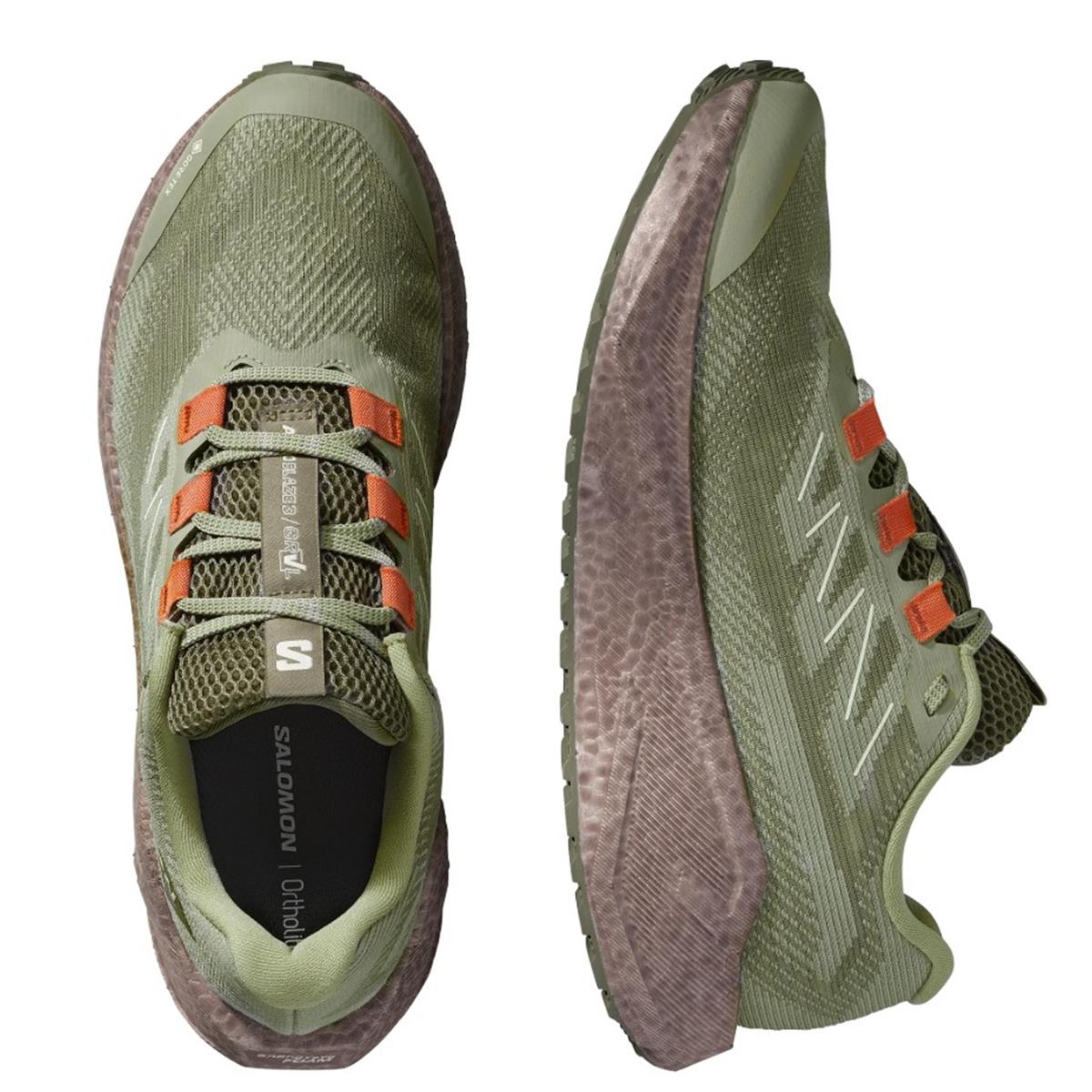 Salomon AERO BLAZE 3 GRVL GORE-TEX Tea / Iron / Burnt Ochre Herren