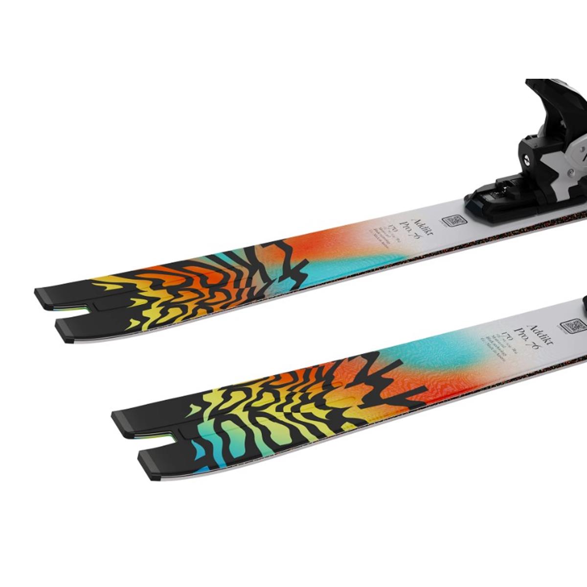 Salomon Addikt Pro 76 + M I12 GW 25/26 Pisten-Ski-Set Unisex, Bild 4 von 6