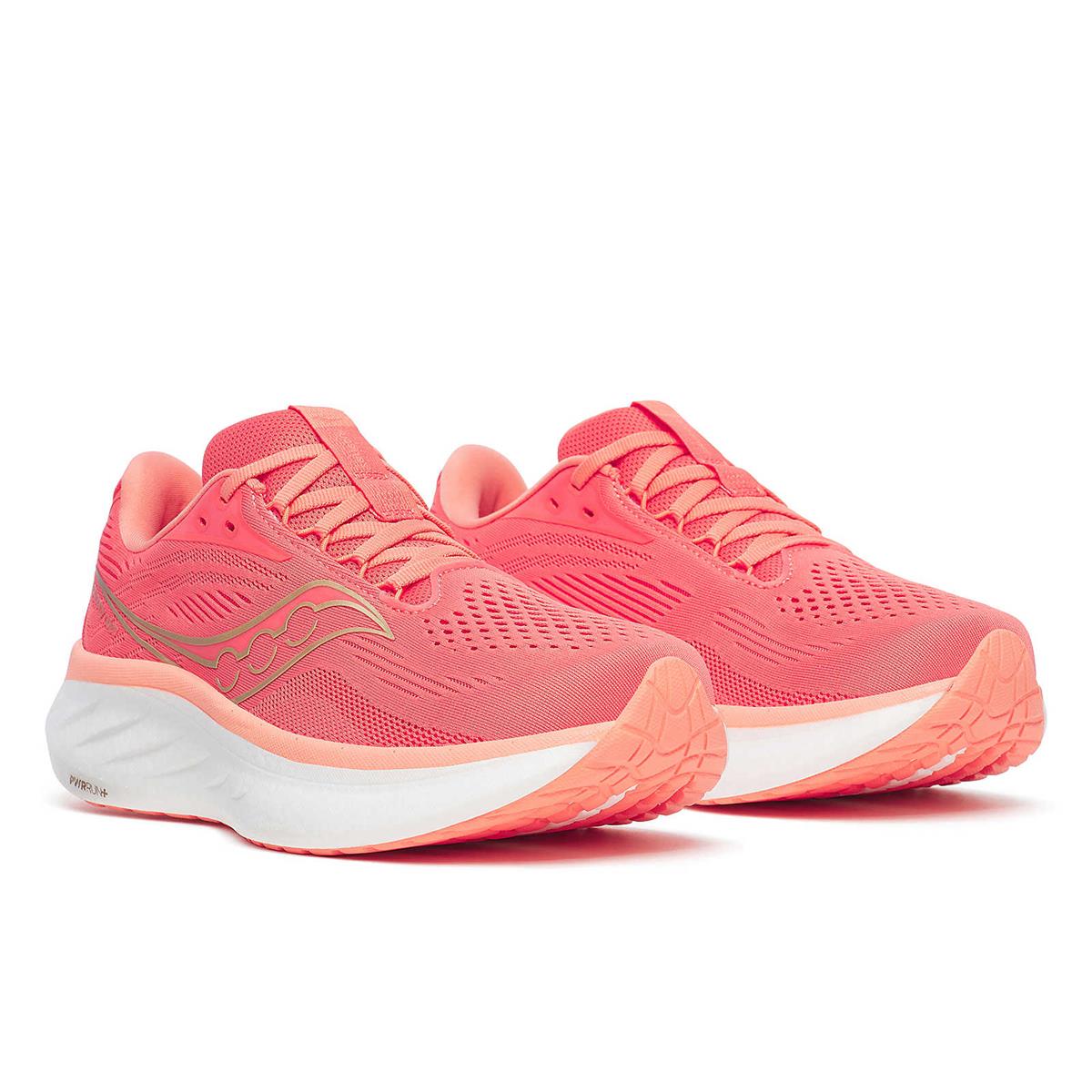 Saucony Ride 18 Women coral salmon