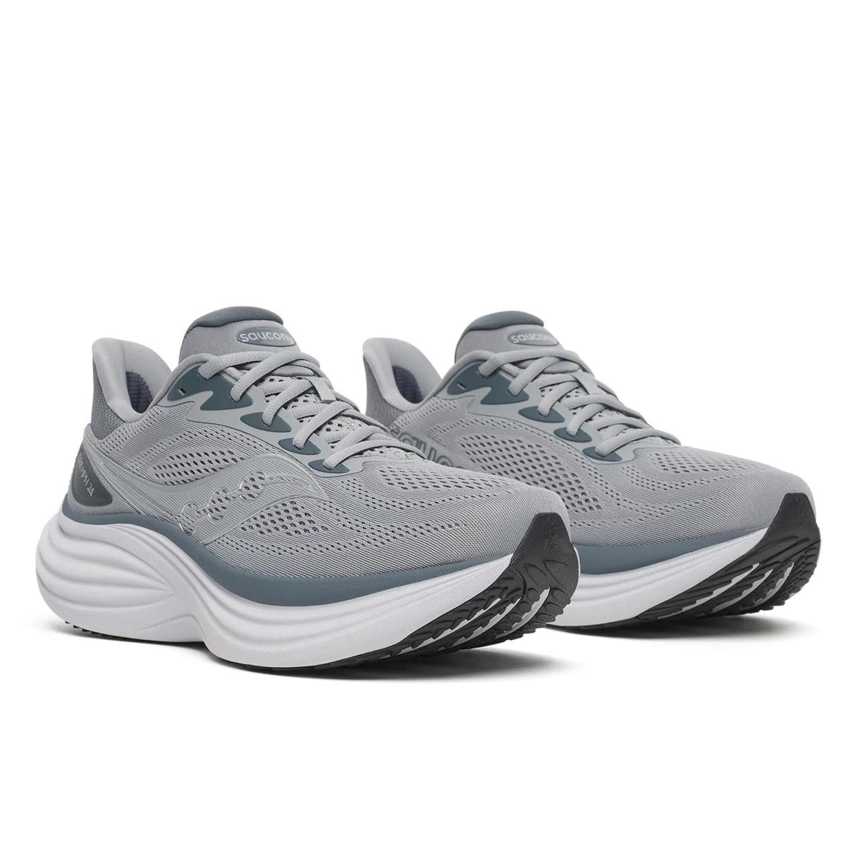 Saucony Triumph 24 Men fossil gunmetal, image 2 of 7