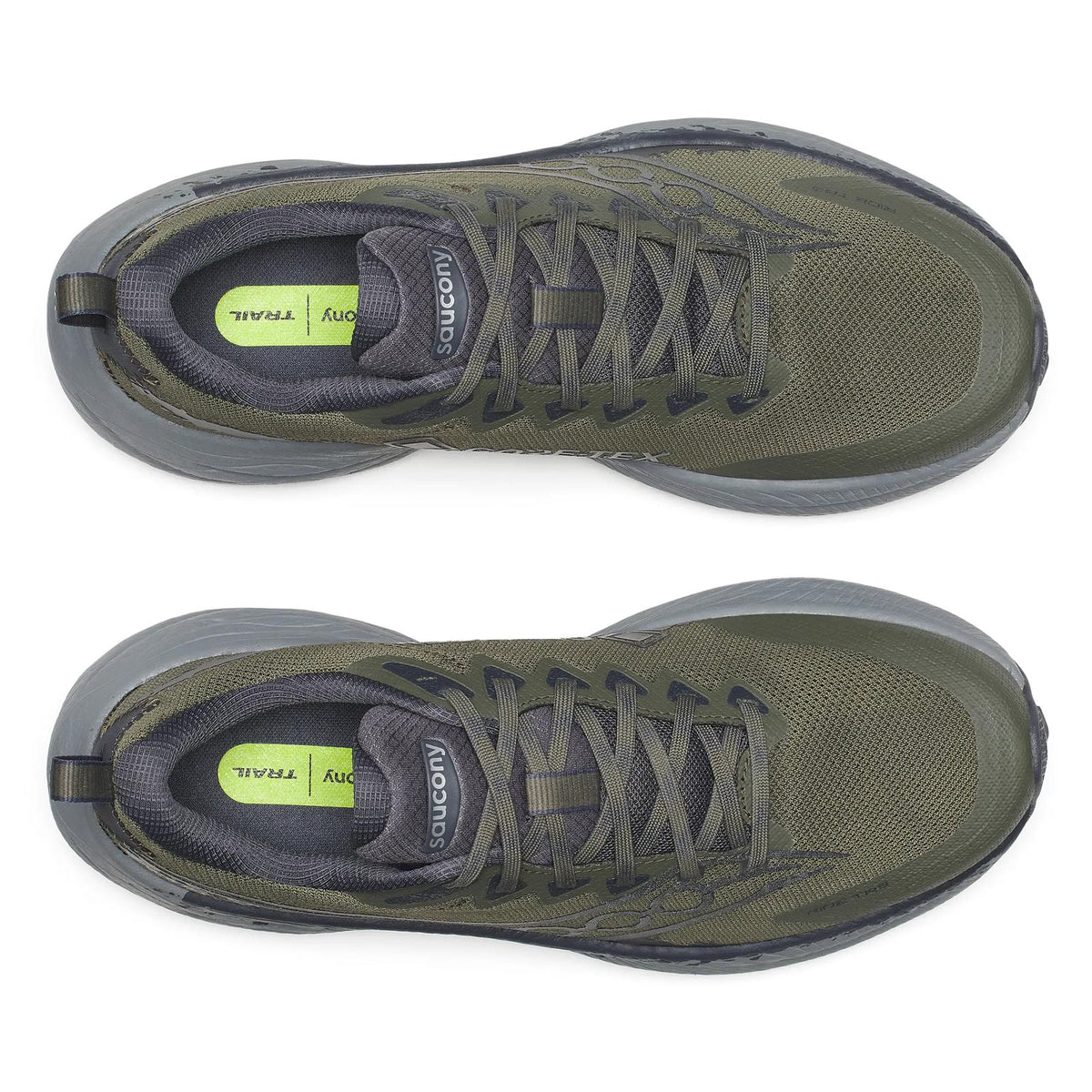 Saucony Ride TR3 GTX Men fatigue ebony, image 5 of 6